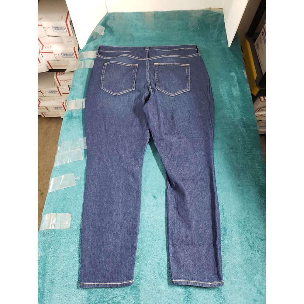 Gap Jeans Size 18 Womens Blue Pants Demin Ladies High Rise Favorite Jegging NWT - Picture 12 of 13